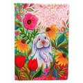 Carolines Treasures 28 x 0.01 x 40 in. Little Spring Hippity Hop Easter Canvas House Flag PPD3005CHF